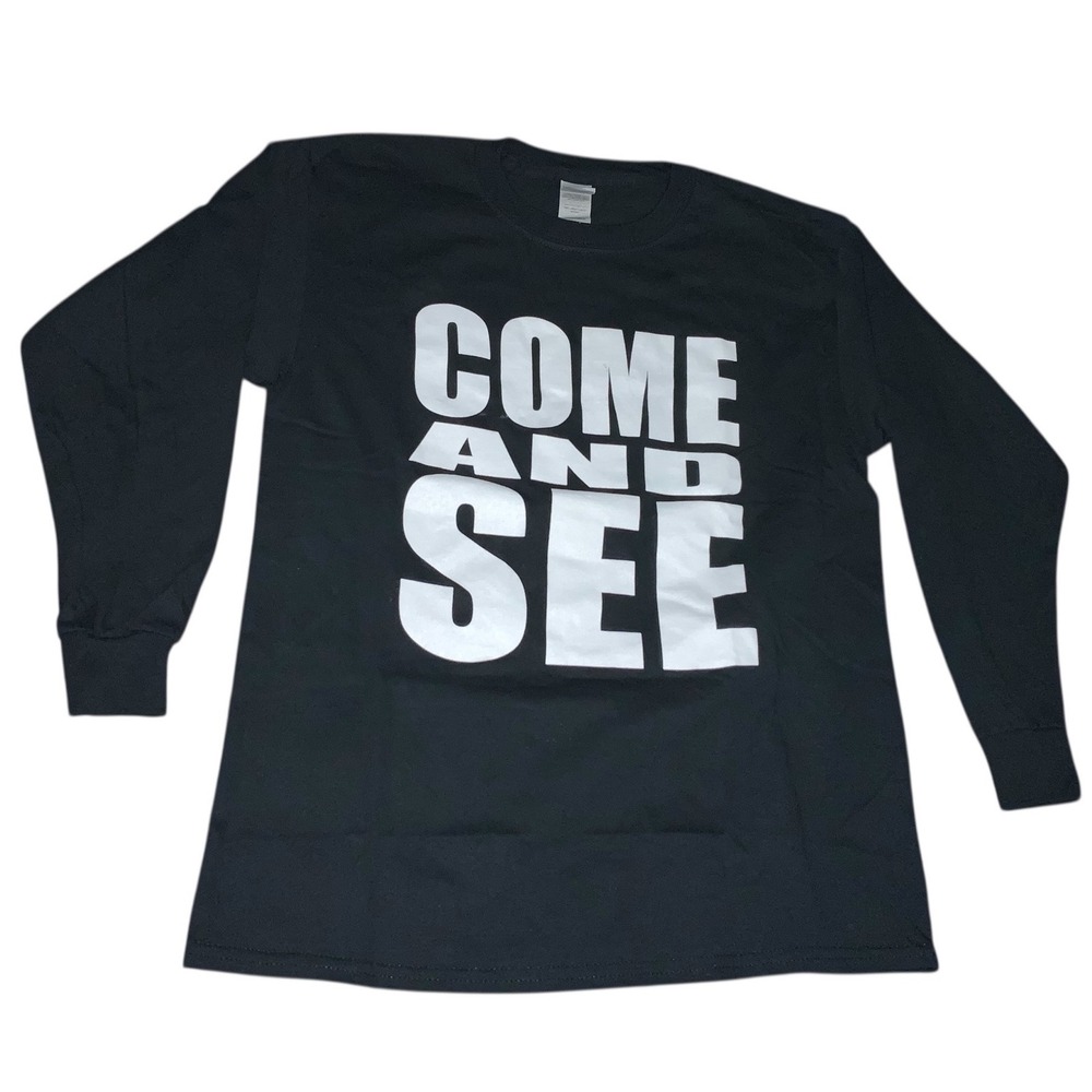 Come And See‎ Long Sleeve Shirt Youth Large